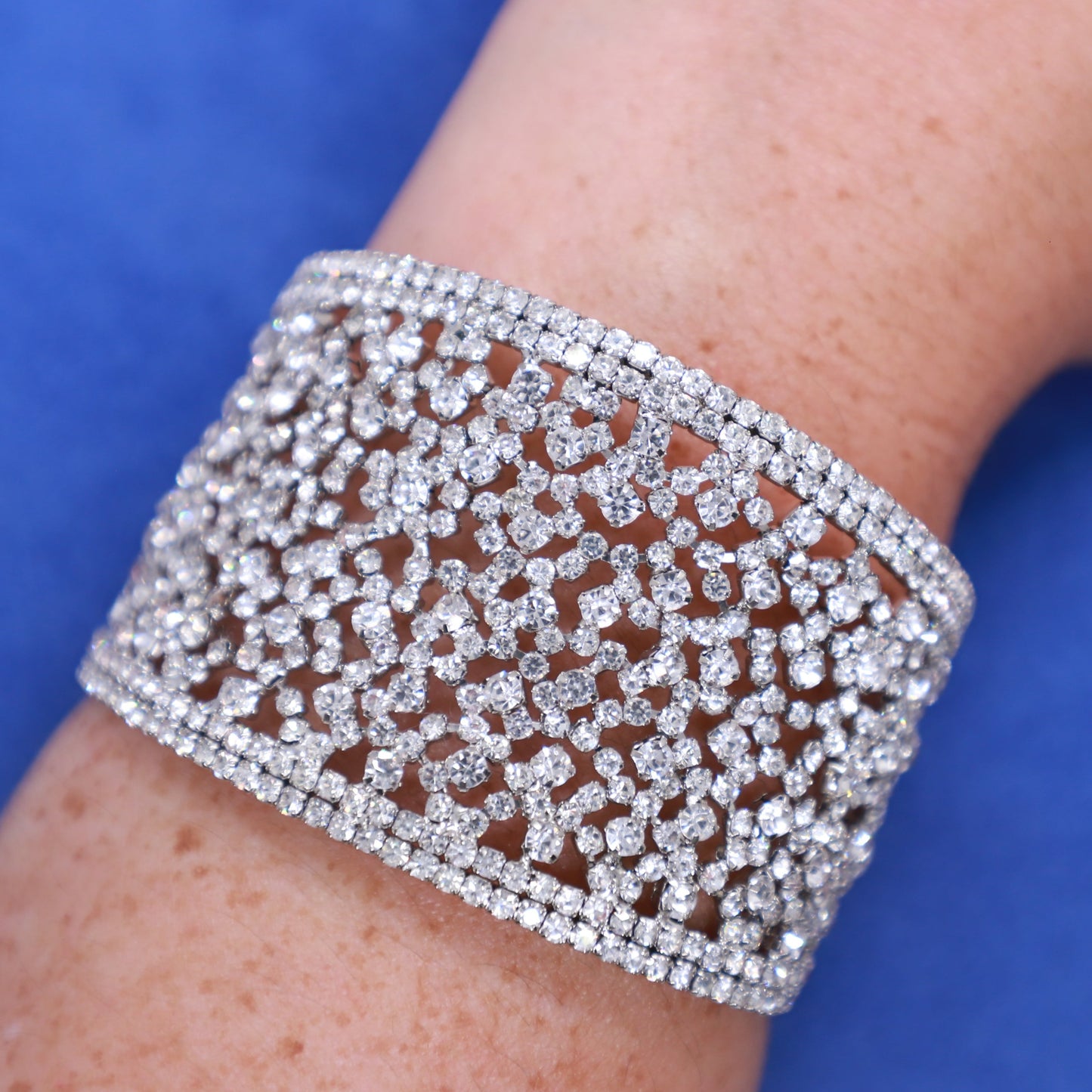 Bracciale strass silver