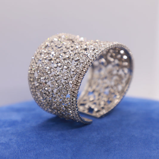 Bracciale strass silver