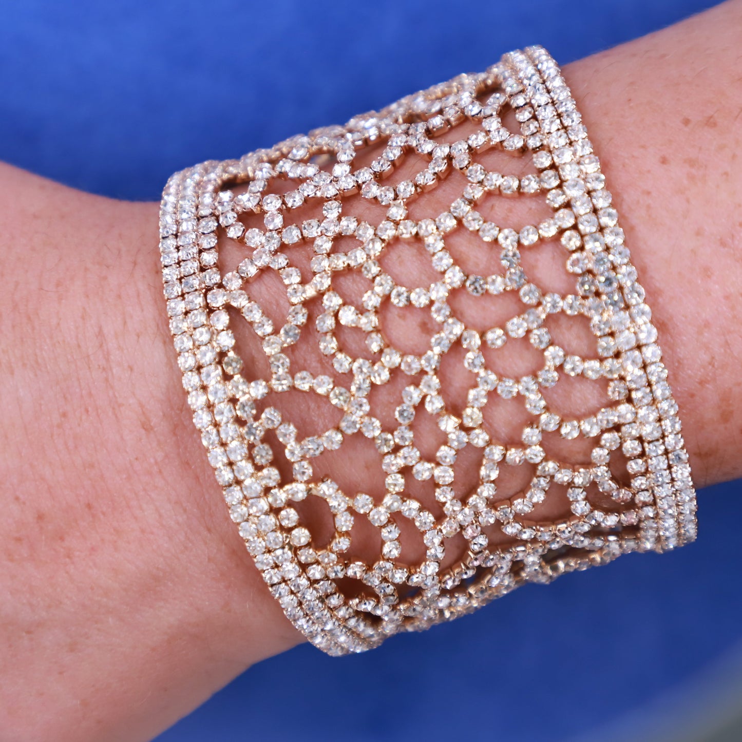 Bracciale strass gold