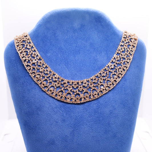 Collana filigrana strass